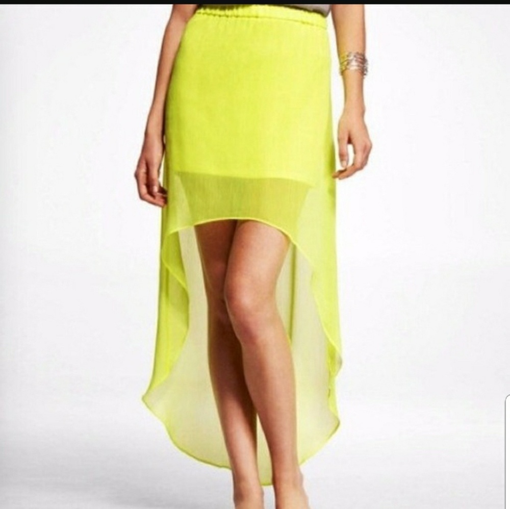 Neon yellow Express Skirt